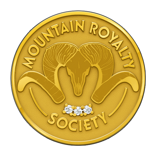 Mountain Royalty Society Diamond Pin